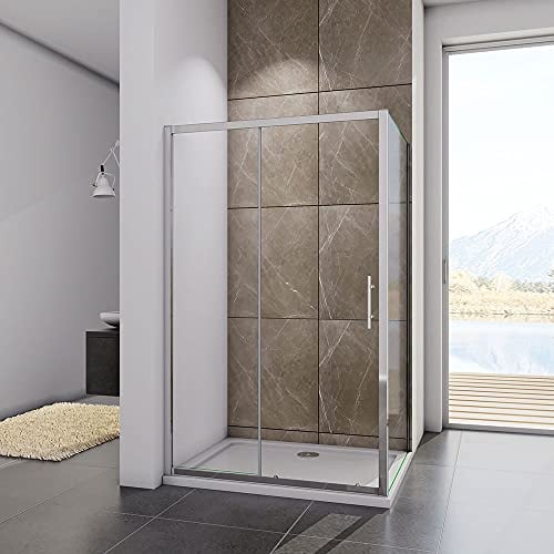 1100x700x1850mm Bathroom Sliding Door Shower Enclosure