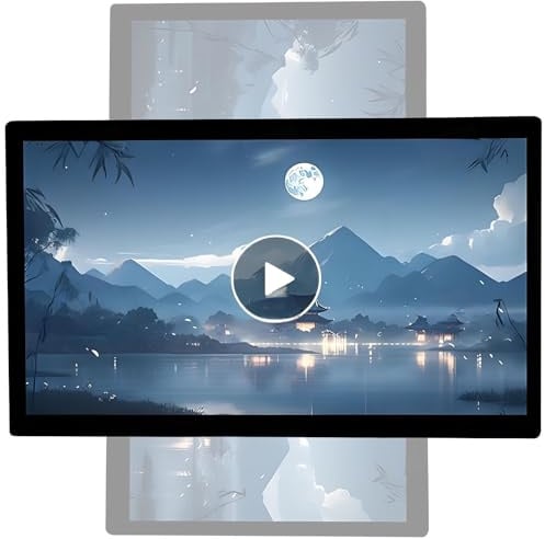 SHENGSHIYU Pantalla Publicitaria LED,Exhibición Nuevos Contenidos,Publicación Remota/USB,Horizontal/Vertical,Cartelera de Pared con Lista de Precios para Reproducir Videos/Imágenes 27