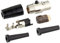 Shure WA330 4-poliger Mini-Stecker (TA4F) passt Mikrofonkabel mit kleinem Durchmesser an die Shure Body-Pack-Sender an