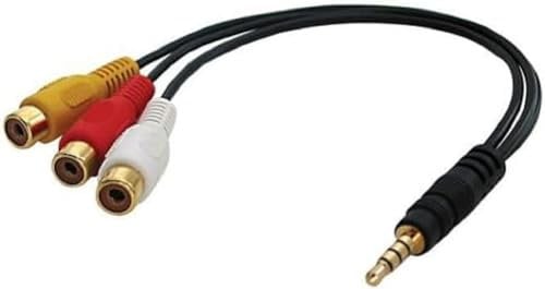 Lindy 35539 - Cavo Adattatore AV jack da 3.5mm a 4 segmenti
