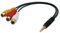 Lindy 35539 - Cavo Adattatore AV jack da 3.5mm a 4 segmenti