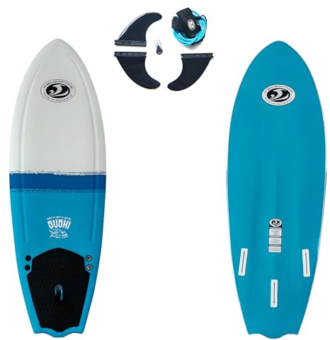 California Board Company CBC Surfboard, 5-Feet x 8-Inch, Assorted