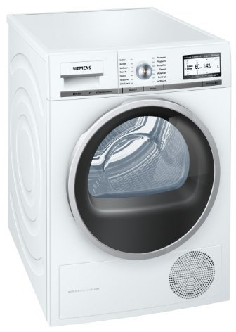 Siemens IQ800 wt47y701 isensoric Premium 7358901/A + +/8 kg/Blanc/selbstreinigender condensateur/softdry Système de tambour/écran TFT