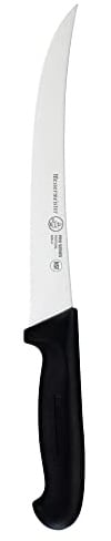 Messermeister Pro Series 8” Breaking Knife - German X50 Stainless Steel & NSF-Approved PolyFibre Handle - 15-Degree Edge, Rust Resistant & Easy to Maintain - Made in Portugal