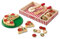 Melissa & Doug Pizza Party Wooden Play Food Set With 54 Toppings