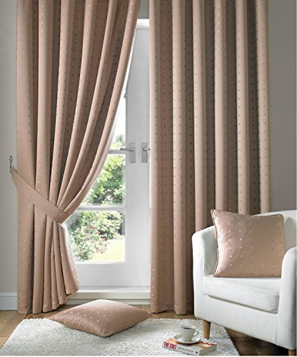 Ideal Textiles Vorh & # xFFFD; NGE, Latte Beige, 90 x 90 (229 cm x 229 cm)