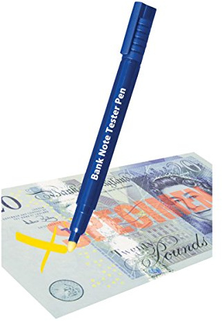 Counterfeit Forged Banknote Detection Tester Pen