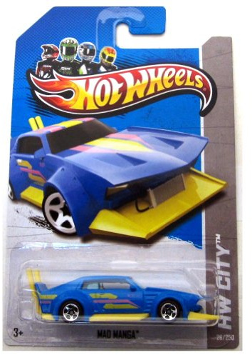 Mad Manga '13 Hot Wheels 26/250 (Blue) Vehicle