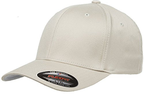 Flexfit Herren Baseball Cap Beige stein Erwachsene Small/Medium (6 3/4 - 7 1/4)