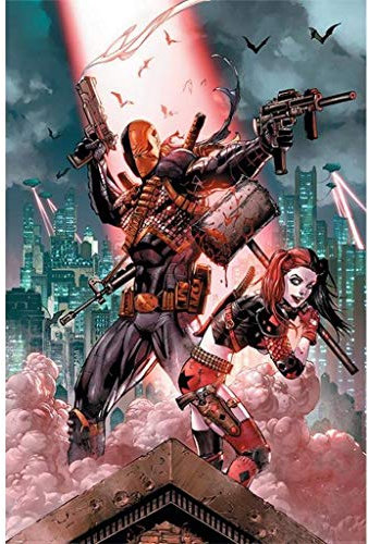 DC Comics Suicide Squad Deathstroke & Harley Quinn Maxi Poster 61 x 91,5 cm, unbeschichtet, 61 x 91 cm
