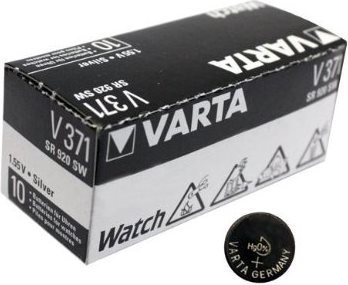 10pk Varta V371 SR920 LR69 371 Silver Oxide Watch Batteries by Varta