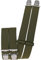 Harrys-Collection Herren Hosenträger 4 Extra Starken Clips uni, Farben:khaki