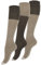 Vincent Creation 3 Paia Calze Lunghe al Ginocchio, Donna, Marrone, 39-42 EU