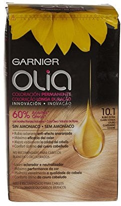 Garnier -Coloración Olia nº10.1 Rubio Claro Ceniza - 200 ml