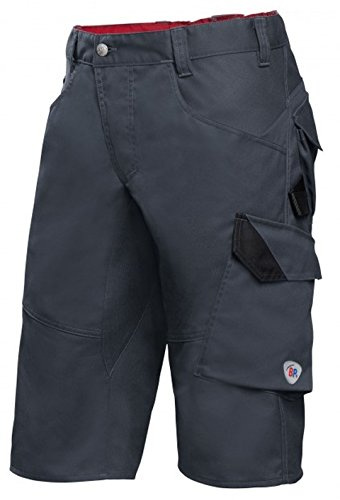 BP 1993-570-56 Shorts - Elastischer Rückenteil - Ergonomischer Schnitt - Schlanke Silhouette - 65% Polyester, 35% Baumwolle - Normale Passform - Größe: 50n - Farbe: anthrazit