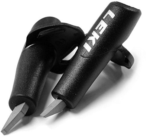 LEKI Nordic Walking Stock - Schwarz - Metall - 2 Stück