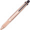 Uni Jetstream 4&1 Metal Edition, stylo à bille 0,5 mm (noir, rouge, bleu, vert) et porte-mine 0,5 mm, or rose (MSXE52000A05.74)