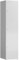 Lüllmann XL Spind Kleiderspind 1 Abteile 3 Fächer 1800 x 400 x 500 mm (RAL 7035 lichtgrau)
