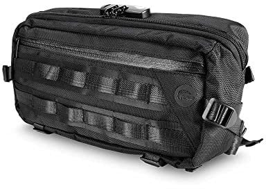 Skunk Sling Smell Proof Bag Medium w/Combo Lock, Black, M