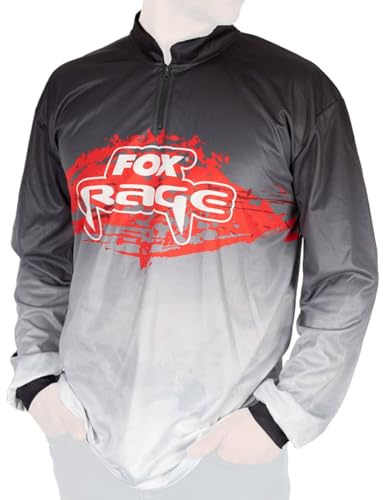 Fox Rage Langarm Shirt für Angler Performance Long Sleeve, Größe:XXL