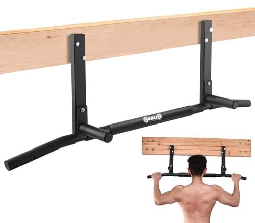 Shnile Balkenhalterung Klimmzugstange Klimmzugstange Deckenhalterung Heavy Duty Workout für Home Gym, 106 cm breite Stange