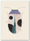 HLSHOE Schmetterling Marienkäfer Tiger Motte Käfer Feder Wandkunst Leinwand Malerei Nordic Poster und Druck Wandbilder for Kinderzimmer Dekor (Color : 6, Size : 50X70 cm No Framed)