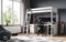 Flair Furnishings Noomi Tera Solid Wood Gaming High Sleeper - White