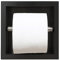 Badland Unterputz Wandnische WC Toilettenpapierhalter Wall Box Paper 1 Schwarz Wandmontage Klopapierhalter