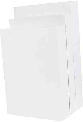 Abaodam Simulationsbuch Fake Bücher 9 Stück Dekorative Buch Requisiten aus Papier Verschiedene Größen für Wohnzimmer Büro Café Hotel Langlebig und Geruchsneutral Weiße Deko Buchbox