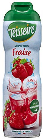 TEISSEIRE - Teisseire sirop fraise bidon 60cl - Quatre Articles