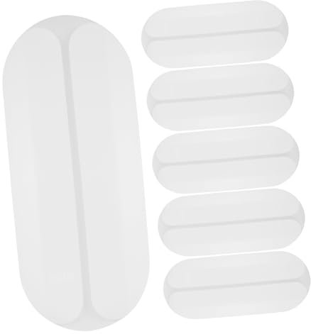 NUOBESTY 18 STK Klebstoff Schulterpolster aus Silikon breit Nicht Gut Frauenkleid Frauen Schulterpolster Schulter-Push-up-Pads die Schulter BH-Träger Heizkissen Booster Damen Brustgurt Weiß