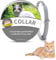 Surglam Cat Collars, Adjustable, Water-Resistant, Soft Silicone, Fits Small, Medium, Large Cats - Grey