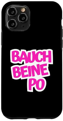 Bauch Beine Po David Shirin Oberteil Obergeil Glück Isi Hülle für iPhone 11 Pro
