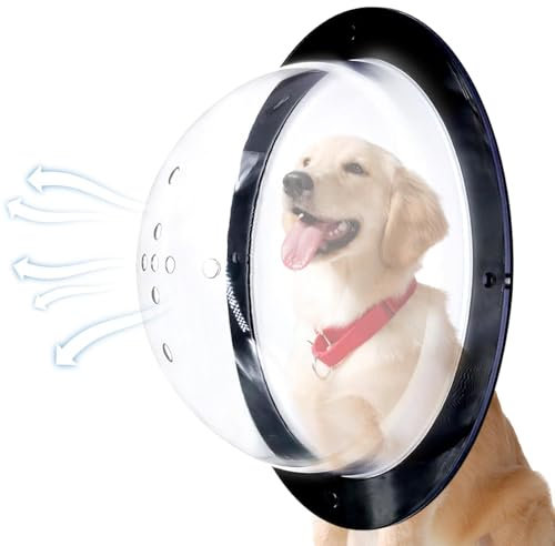 Dog Fence Window | Acrylic Dome Pet Peek Window | Porthole for Dog Fences | Transparent Bubble Window to Satisfy Curious Pets
