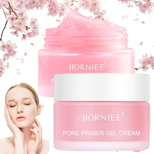 2 Stück Pore Primer Gel Cream, Make-Up Basis Concealer Cream, Gesichts-Make-up-Primer, Porenfüllende Gel Creme, Grundierung für das Gesicht, Invisible Pore Face Primer, für Alle Hauttöne Geeignet,