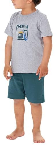 Schiesser Jungen Schlafanzug Set Pyjama kurz - 100% Organic Bio Baumwolle - Größe 92 bis 140