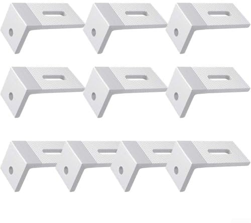 Sustainable Solution Aluminium-Solarmodul-L-Halterungen für Wohnmobil- und Bootsinstallationen (1 Stück)