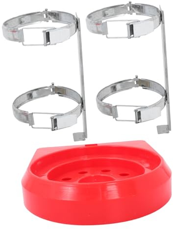 MAGICLULU Soporte Extintor de Metal para Pared Base Resistente y Gancho Colgar Extintor para Hogar Coche Oficina y Camión Montaje Seguro para Sistemas de Seguridad contra Incendios