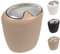 Spirella Kosmetikeimer Etna mit Schwingdeckel 7 Liter (HxBxT:): 30 x 25 x 18 cm Bahama Beige