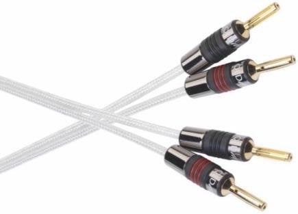 Silver Anniversary-XT - 3m QED Airloc TERMINATED Single Length Speaker Cable