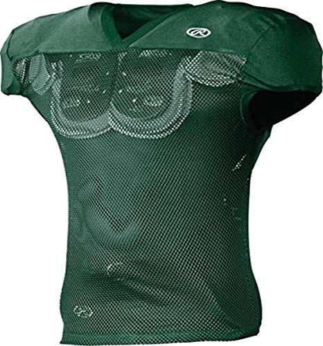 Rawlings Sporting Goods Herren Premium Pro Cut Praxis Fußball Jersey, Herren, dunkelgrün