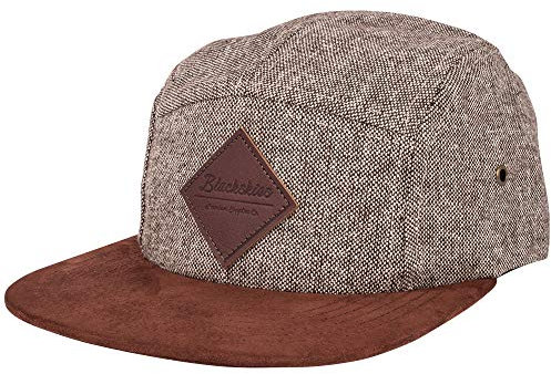 Blackskies 5-Panel Camp Cap Damen Herren Baseball Mütze Kappe Surfer Skater Snapback Strapback, Roots, Einheitsgröße