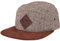 Blackskies 5-Panel Camp Cap Damen Herren Baseball Mütze Kappe Surfer Skater Snapback Strapback, Roots, Einheitsgröße