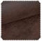 NOVELY® exquisit Eternity Vintage Polsterstoff - Antiklederoptik Möbelstoff - Schwer entzündbares Velours-Kunstleder - Pflegeleichte Meterware 1lfm Farbe: 04 Mocca Braun