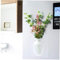 Silikon Sticky Vase Silikon Magische Vase Stock Auf Die Wand Blumentopfpflanze Vasen Blumen-behälter Für Wanddekorationen