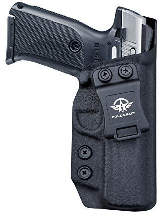 Ruger SR9 Holster, Ruger SR40 Holster - Kydex IWB Holster Ruger SR9 / Ruger SR40 Holster IWB - Innen Bund verdeckt tragen Holster For Ruger SR9 / SR40 Pistol Case Zubehör ( Black, Right Hand)