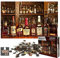 Whiskey 1000 Pieces Jigsaw Puzzle for Adults Premium Quality Recycled Material Jigsaw Puzzle Intense Colors and High Definition Printing Hobby Puzzles Toy