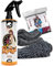 Nuke Guys Auto Felgen Wasch Set Felgengel, Felgenreiniger säurefrei 1L Sprühflasche + Shiny Wheels Mikrofaser Set mit Waschhandschuh + Trockentuch mit sanften Fasern, 40x40cm,1400GSM