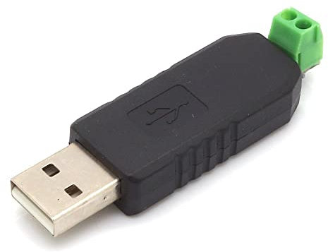 BerryBase USB 2.0 zu RS485 Adapter, USB 2.0 auf RS485 Seriell Konverter Adapter, USB zu TTL mit CH340C Chip 64 Bit geeignet für Windows 10, 8, 7, XP, Vista, Linux und Mac OS X