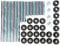 Un Ensemble de Bagues de Bras, un Kit de Bagues de Bras de VTT A Accessoires Pratiques de Remplacement pour Polaris RZR 800 800 S 800 4